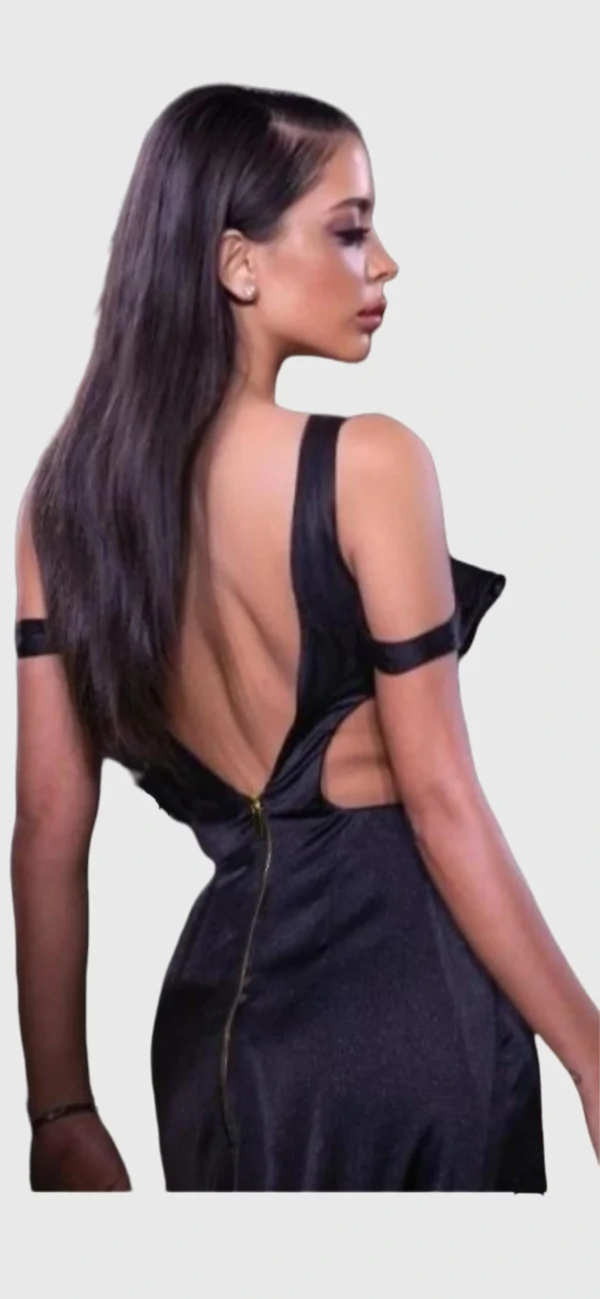Multi Cut-Out Gown - Image 4