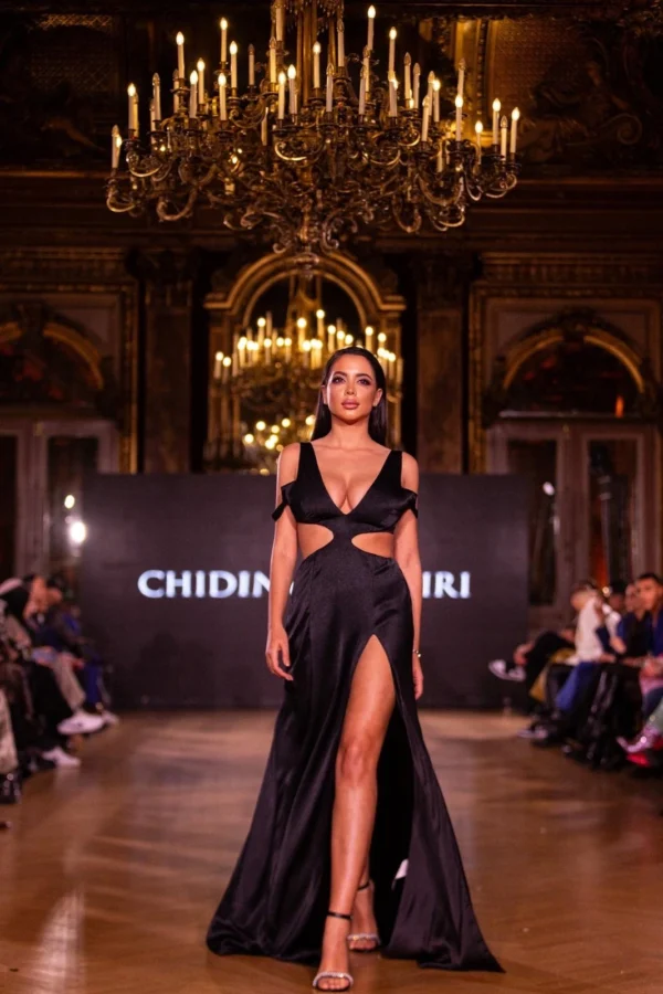 Multi Cut-Out Gown - Image 6
